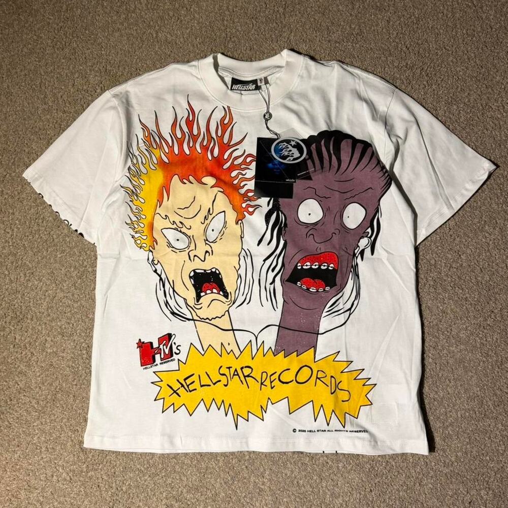 Hellstar graphic tee shirt